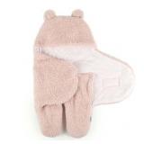 Tadpoles Super Soft Plush Sherpa Swaddle Wrap - Blush | 100% Microfiber Plush Polyester Sherpa | Soft  Smooth & Durable | Fits Babies 0-12 Months | Ideal for Use in a Stroller  Car Seat or Crib