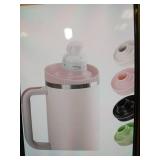 Taladad Stanley Tumbler Adapter to Cirkul 40oz Lid Only Pink