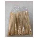 Natural Bamboo Kabob Sticks 6in 100pk