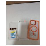 LSL IPhone 14 Pro Max Case with Camera and Screen Protector Orange