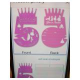 Princess 5th Birthday Party Invitations Hot Pink 20 Cards and Envelopes