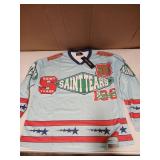 Saint Tears Oversized Retro Long Sleeve Shirt  Medium Blue
