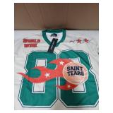 Saint Tears Oversized Retro Long Sleeve Shirt Medium Beige