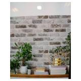Guvana Brick Peel and Stick Wallpaper 17.3 x 197in