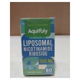 Aquifoly Liposomal Nicotinamide Riboside 1500mg Supplements 60 Softgels