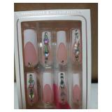 Long Bling Press On Nails