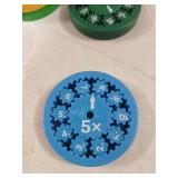 Math Fidget Spinners 9pcs