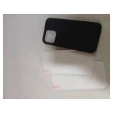 Miracase iPhone 15 Pro Max Case with Screen Protectors Black