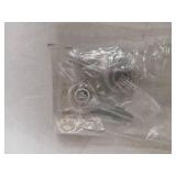 Uxcell 10mm Rod End Bearing M10 1.5mm Rod Ends Ball Joint Male Left Hand Thread 4pcs