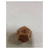 Food Decision Wooden Dice for Date Night 2pk