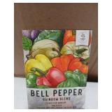 Rainbow Blend Bell Pepper Seeds 2pks