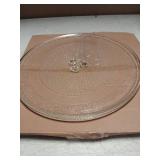 Universal Microwave Plate Replacement Glass Turntable | Fits GE, Panasonic, LG, Whirlpool, Maytag, Cuisinart & More 12 inch