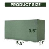 Ortarco 3 Pack Floral Foam Blocks (5.5" x 3.1" x 1.7") Wet and Dry Flower Foam for Flower Arrangements Supplies, Flower Foam Blocks for Fresh or Artificial Flowers in Art, Crafts and DIY Decorations