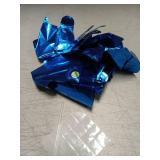 TONIFUL Balloons 16 Inch Blue 0-9 Number Mylar Foil Balloons 10 Pcs Blue Custom Digital Balloons for 2026 New Year Eve Birthday Engagement Graduations Anniversary Baby Shower