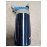 Contigo Autospout Water Bottle with Straw 13 oz Blue Poppy/Glacier