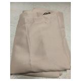 NICETOWN Outdoor Curtain for Patio Waterproof & Windproof 95" L, Thermal Insulated Top and Bottom Fixed Rustproof Grommets Light Block Outdoor Drape for Pool/Gazebo, Biscotti Beige, 1 Panel, W52 in