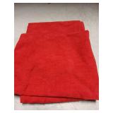 MIULEE Red Couch Pillow Covers 18x18 Inch, Set of 2 Soft Chenille Decorative Square Throw Pillow Covers Christmas Farmhouse for Sofa Living Room Bed