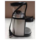 Kaffe Electric Burr Coffee Grinder (5.5oz) w/Adjustable Precise Coarseness Settings - Flat Burr - [Improved Motor] - Precision Coffee Bean Grinder for Home Use - Stainless Steel