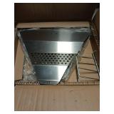 VEVOR Fire Pit Heat Deflector for Solo Stove Yukon, 27 inch Bonfire Round for Wood Burning Fire Pit, 304 Stainless Steel Heat Diffuser, Detachable Burner Cover Camping Accessories