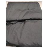 MUXHOMO 7 Pieces King Comforter Set, Seersucker Bed in a Bag King Size, All Season Luxury Bedding Set with Comforter, Flat Sheet, Fitted Sheet, Pillowcases & Shams, Black