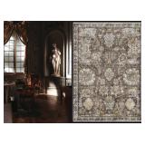 RUGSURE Washable Area Rugs - Perfect for Living Room, Bedroom, Kids Room, Nursery - Stain & Water Resistant Non-Slip, Pet & Child Friendly, Vintage Tribal Area Rugs (Ivory, 3