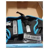 Lafoty Dog Lift Harness for Large Male Dogs, 2-in-1, Back Leg Support & Mobility Assistance for Senior Dogs, Post-Surgery Recovery Sling(Black, Large)