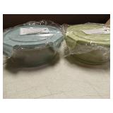 Glass Meal Prep Containers with Lids, Airtight 3.75 Cup Food Storage Containers Set, Heat-Resistant BPA-Free Glass Containers for Soup Leftover, Microwave, Dishwasher, and Freezer Safe (4 Packs) 30 (o