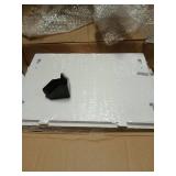 Lokubond Small Corner Shelf, Toilet Paper Storage, Bathroom Storage Shelves, Plant Stand Display Shelf for Living Room, Bedroom, Kitchen, Office (White)