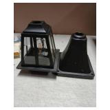 A.bigwhale 2 Pack 67" Solar Lamp Post Lights, 3000K Outdoor Solar Post Light Waterproof, Pole Light Outdoor Decorative Floor Lamp Vintage for Patio, Garden, Backyard, Pathway, Front/Back Door