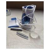 HiLIFE Steamer for Clothes, Portable Handheld Clothing Steamer, 240ml Big Capacity, 700W, Strong Power, Fabric Quick Wrinkle Remover for Home, Office, Travel (ONLY FOR 120V)-Blue