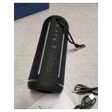 Ortizan Portable Bluetooth Speaker, 40W Loud Sound and Deep Bass, IPX7 Waterproof, True Wireless Stereo, Bluetooth 5.3, Colorful Flashing Lights, Preset EQ, USB Play, for Home, Outdoor, Party, Black