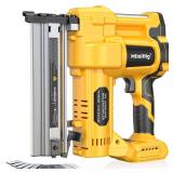 Cordless 2" Brad Nailer Compatible with Dewalt 20V Battery (No Battery), 2-in-1 Electric Nail Gun/Staple Gun, 18 Gauge Nail Gun Battery Powered with 1000 Nails for Wood Carpentry