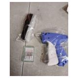 Stitch Gun for Clothes, Handheld Stitch Tag Gun,Quick Clothing Fixer-Includes 6 Needles,1000 Black Fasteners,1000 White Fasteners (Purple)