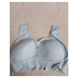 Baby Blue Padded Seamless Bra-Sm