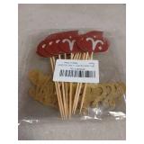 24 PCS Aries Cupcake Toppers Glitter 12 Constellation Aries Cupcake Picks March April Birthday Cake Decorations for Horoscope Astrology Birthday Party Cake Decorations Supplies Red