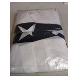 3x6 FT American Patriotic Pleated Fan Flag - USA Bunting Flag for 4th of July Decorations Fourth of July Decorations, Half Fan Banner American Flags for Outside, Outdoor Porch Decor-4 Packs