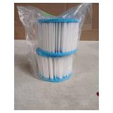 Type VI Spa Hot Tub Filters Cartridge Inflatable Hot Tub and Other Type Spa Inflatable Filter Cartridge Accessories (2pcs)