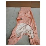 Peach Colored Dog Pajamas -2XL