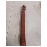 Brown Woven Elastic Belt Childrens Suze 10-12 Pants