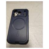 ESR for iPhone 17 Pro Case, 7X Military-Grade Drop Protection, Shock-Absorbing Rugged Cover with Camera Control Button, MagSafe Accessories Compatible, Cyber Series, Navy Blue