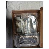 MuDuJia 6 Pack 2 1/2" Antique Bronze Bail Drawer Pull Hanging Pulls Drop Swing Handles Cabinet Knob Hardware 64 mm 2.5Inches Centers (6)