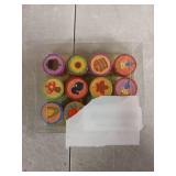 TINYMILLS 12 Pcs Fall Harvest Thanksgiving Stamp Kit for Kids - Thanksgiving Pumpkin Autumn Self Inking Stamps Gift Party Favors