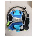 LetPetRun Halo Harness for Blind Dogs,Adjustable Safety Halo with Reflective Straps,Confidence Support Collar for Visually Impaired Pets,Blind Dog Navigation Aid(S)