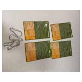 Rule Tags for Your Golf Bag 4pcs