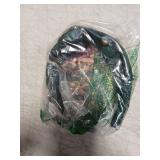 Bellefixe Christmas Knotted Headband for Women & Girls | Tartan Plaid with Metallic Pearls (Evergreen)