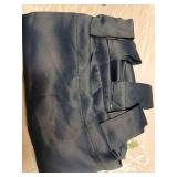 Sun Zero Easton Energy Saving Blackout Tab Top Curtain Panel, 40" x 63", Navy Blue