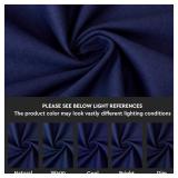 Encasa XO Christmas Throw Pillow Covers 16x16 in Set of 2 Scotch Blue | No Inserts | Cotton Pillow Covers for Living Room, Bed, Sofa, Couch | Decorative Throw Pillow Covers with Improved Zippers