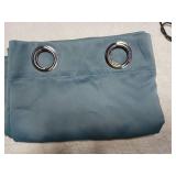 Slate Blue Grommet Curtain Panel W50" X L84"