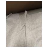 Linen Black- Out Curtain Set,2 Panels,  L84" With Hardware