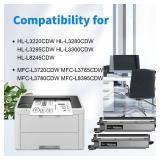 myCartridge Compatible Toner Cartridge Replacement for Brother TN229XL TN229 TN-229XL TN-229XLBK Toner High Yield 2 Black Use for MFC-L3780CDW MFC-L3720CDW HL-L3280CDW Printer TN229XL Toner with Chip